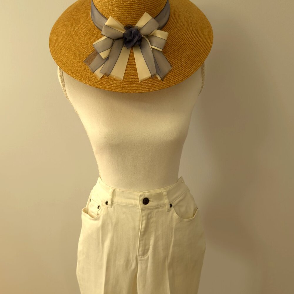 Talbots White Stretch Jeans 4P
